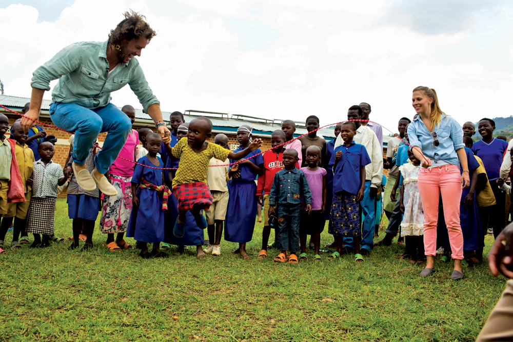 The Toms story began with 250 kids who needed shoes